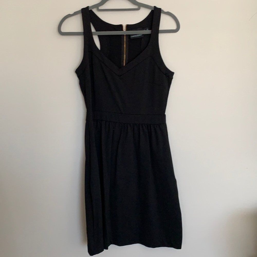 Cynthia Rowley LDB - M - Dress with Pockets and gold zipper